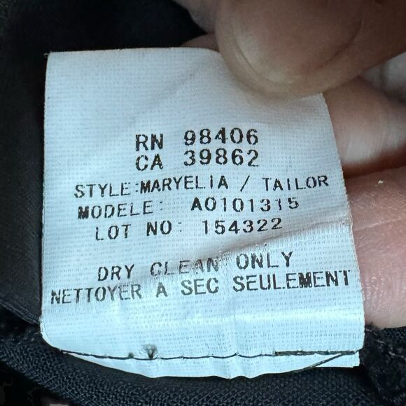 Theory Black Maryelia Tailor Pleated Mini Skirt Size 10 Pockets Classy w Buttons - Picture 7 of 10